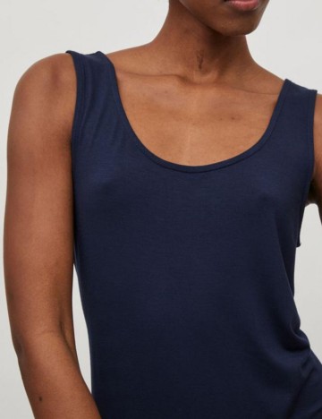 Rochie lunga Vila, bleumarin