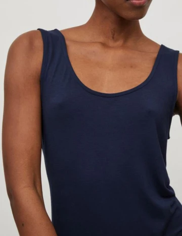 Rochie lunga Vila, bleumarin