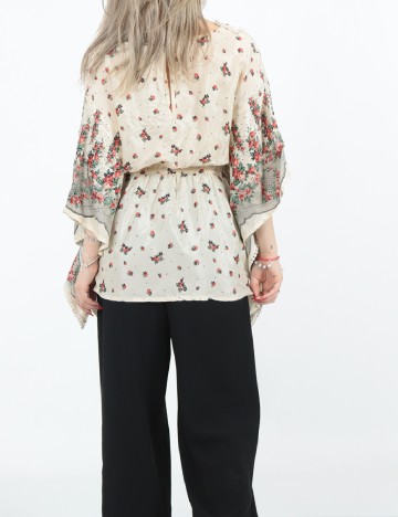 Bluza Oversize River Island, crem
