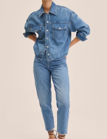 Jacheta Mango, albastru