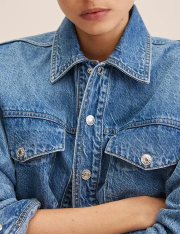 Jacheta Mango, albastru