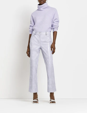 Pantaloni River Island, mov
