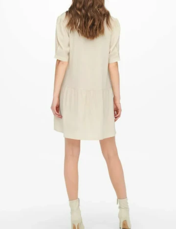 Rochie scurta Jacqueline de Yong, crem