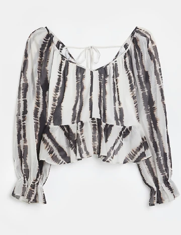Bluza River Island, alb Alb