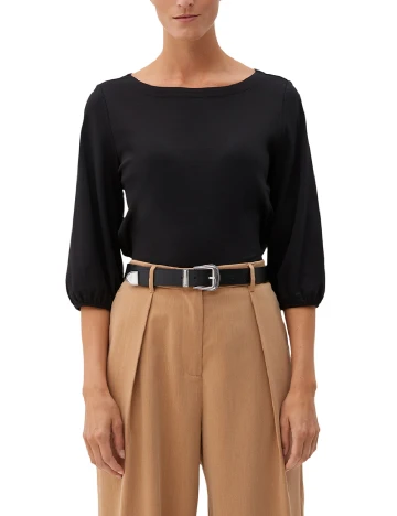 Curea s.Oliver, negru Negru