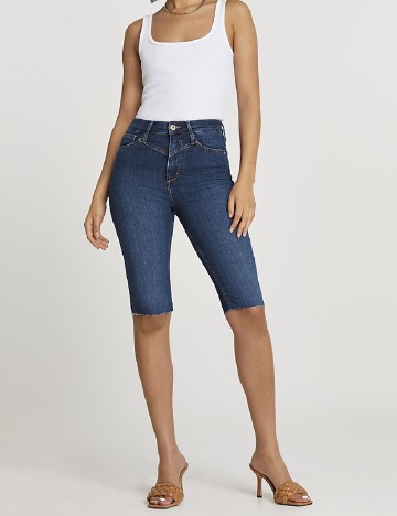 Pantaloni scurti River Island, bleumarin