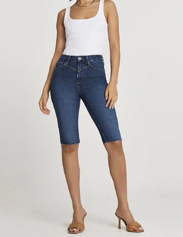 Pantaloni scurti River Island, bleumarin