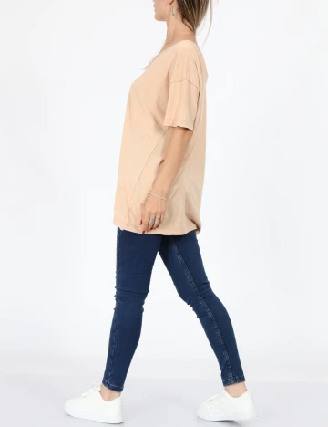 Tricou Oversize Aerie, crem