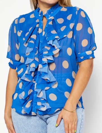 
						Camasa River Island, albastru