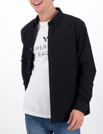 Camasa American Eagle, negru