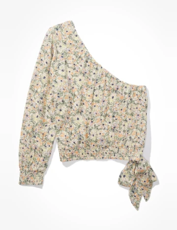 Top American Eagle, floral print Floral print