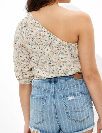 Top American Eagle, floral print Floral print