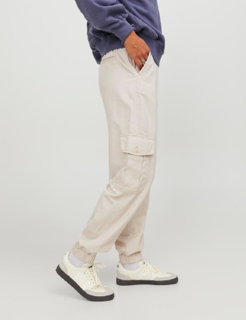 Pantaloni Jack&Jones, ecru