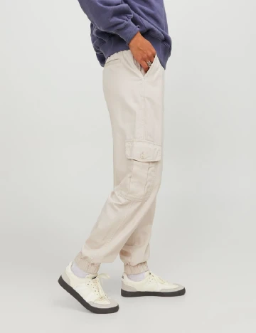 Pantaloni Jack&Jones, ecru