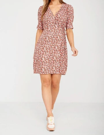 Rochie scurta PIECES MATERNITY, floral print