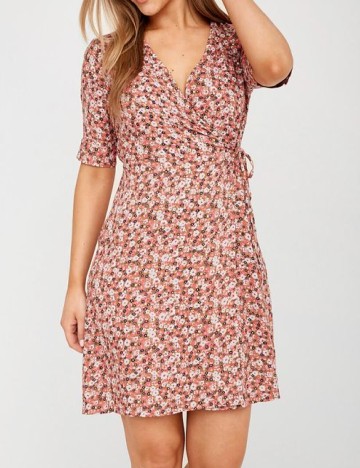 Rochie scurta PIECES MATERNITY, floral print