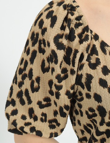 Rochie scurta Vero Moda, animal print