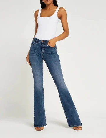 Blugi River Island, albastru