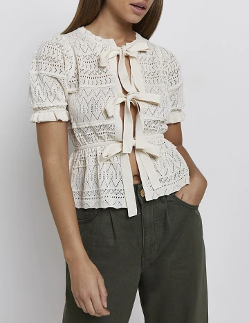 Bluza River Island, ecru
