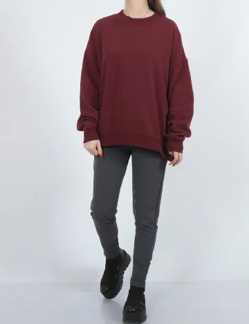 Bluza Oversize American Eagle, visiniu