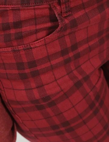 Pantaloni American Eagle, rosu Rosu