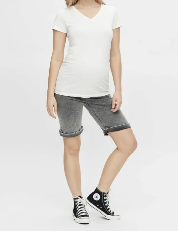 Pantaloni scurti Mamalicious, gri