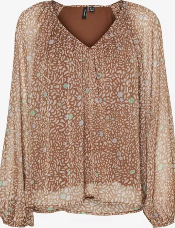 Bluza Vero Moda, maro