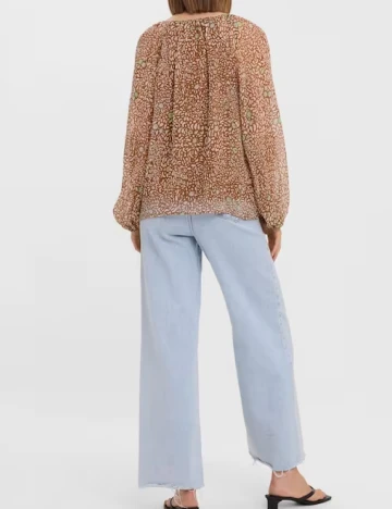 Bluza Vero Moda, maro