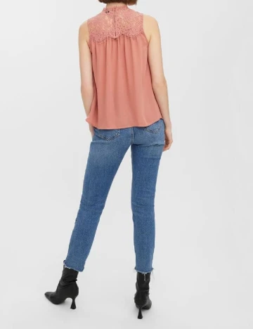 Bluza Vero Moda, roz pudra Roz