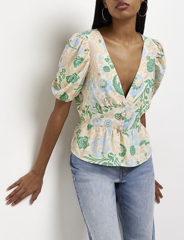 
						Bluza River Island, galben