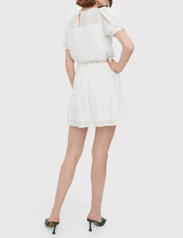 Fusta Vero Moda, alb