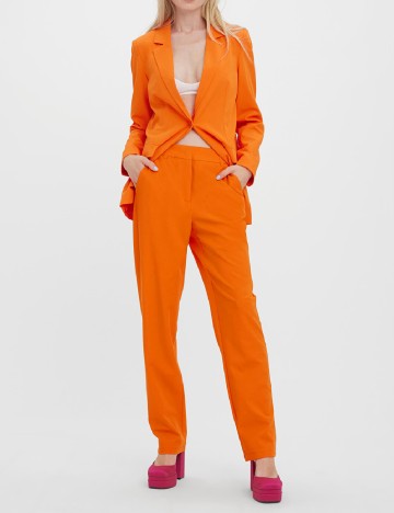 
						Pantaloni Vero Moda, portocaliu