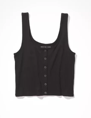 Top American Eagle, negru Negru