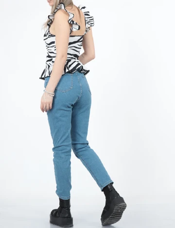 Top River Island, alb/negru