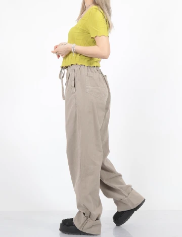 Pantaloni River Island, bej