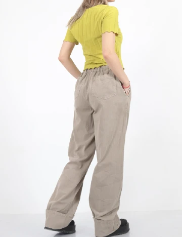 Pantaloni River Island, bej