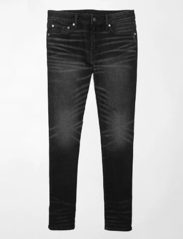 Blugi American Eagle, gri inchis