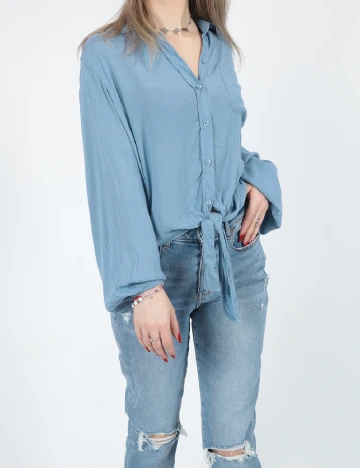 Camasa American Eagle, albastru Albastru