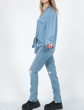 Camasa American Eagle, albastru Albastru