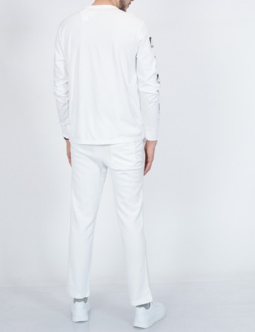 Pantaloni American Eagle, alb