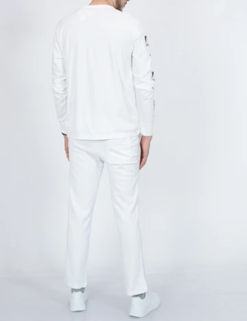 Pantaloni American Eagle, alb
