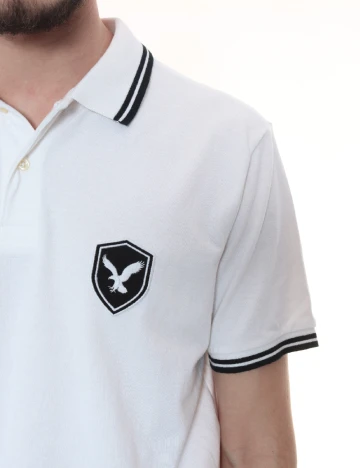 Tricou American Eagle, alb