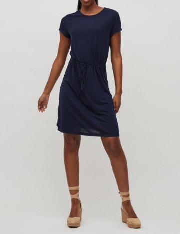 
						Rochie scurta Vila, bleumarin