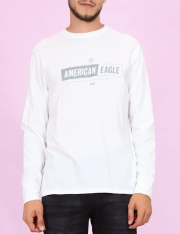 Bluza American Eagle, alb Alb