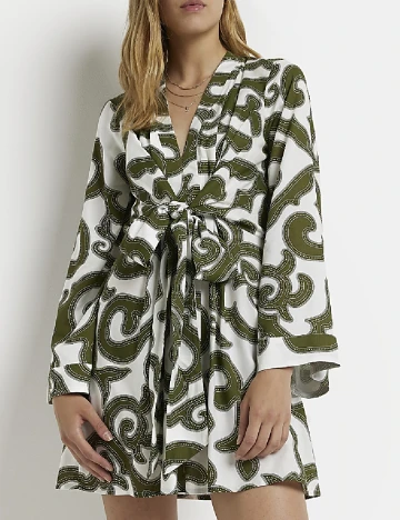 Rochie scurta River Island, verde