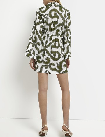 Rochie scurta River Island, verde