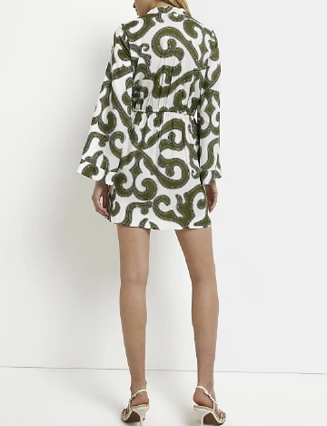 Rochie scurta River Island, verde