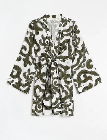 Rochie scurta River Island, verde