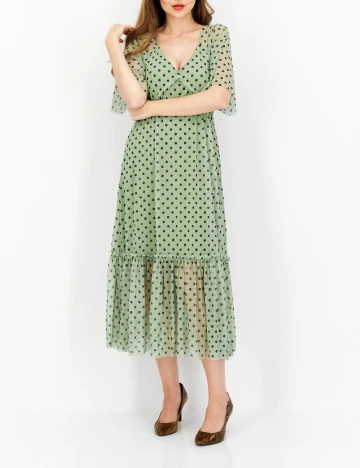 Rochie medie River Island, verde