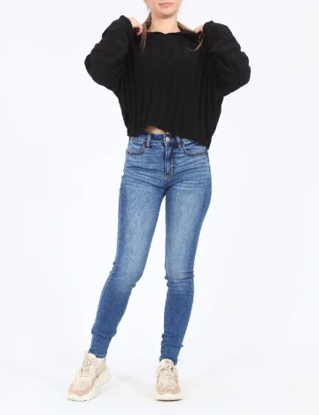 Hanorac American Eagle, negru Negru